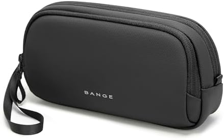 BANGE Electronics Organizer Travel Case, Water Resistant Travel Bag, Tech Pouch Accessories Organizer for Cable,Cord, Phone, Cables, Airpods, USB Flash Drive, Daily Items
