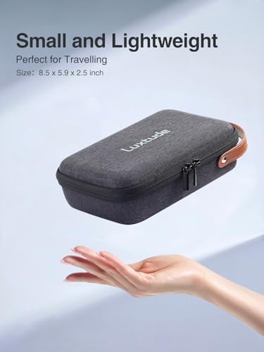 Luxtude Electronics Organizer Travel Case, Tech Organizers Travel Case, Hard Charger Organizers, Portable Cable Organizer, Travel Essentials for Charger/Mouse/Cash/Card/Pen, Tech Gifts - Image 7