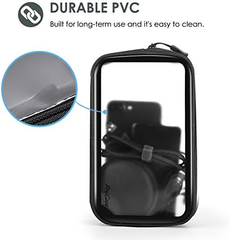 ProCase Gadgets Bag Pouch Electronics Accessories Organizer Travel Gear Storage Case Bag for Hard Drive Mouse USB Cables Power Bank Charger Power Adapter Cord Plug - Image 2