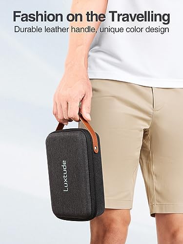 Luxtude Electronics Organizer Travel Case, Tech Organizers Travel Case, Hard Charger Organizers, Portable Cable Organizer, Travel Essentials for Charger/Mouse/Cash/Card/Pen, Tech Gifts - Image 6