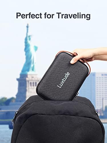 Luxtude Electronics Organizer Travel Case, Tech Organizers Travel Case, Hard Charger Organizers, Portable Cable Organizer, Travel Essentials for Charger/Mouse/Cash/Card/Pen, Tech Gifts - Image 8