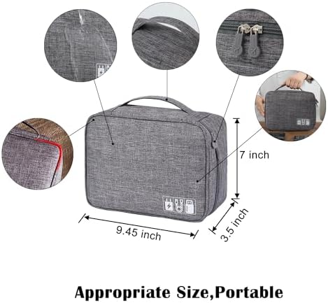 Organizer Case Small Electronic Devices USB Charger Accessories Mouse Phone Cable SD Power Bank Earphone - Image 2