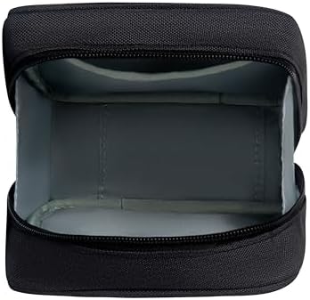 Electronics Organizer Bag, Small Tech Pouch Storage Case for Cord, Cable, Charger, Hard Disk, Power Bank, Laptop Mouse, Toiletries, Cosmetics, Personal Item and Travel Essentials Accessories Black - Image 2