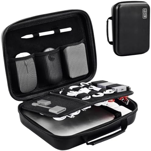 ProCase Hard Travel Electronic Organizer Case