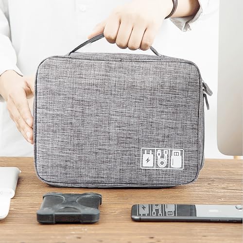 Organizer Case Small Electronic Devices USB Charger Accessories Mouse Phone Cable SD Power Bank Earphone - Image 7