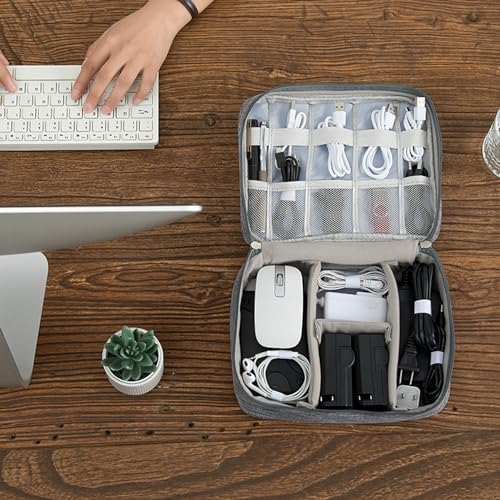 Organizer Case Small Electronic Devices USB Charger Accessories Mouse Phone Cable SD Power Bank Earphone - Image 9