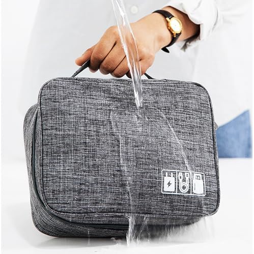 Organizer Case Small Electronic Devices USB Charger Accessories Mouse Phone Cable SD Power Bank Earphone - Image 3