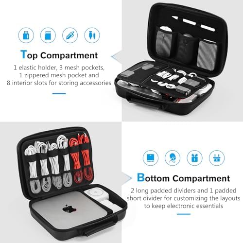 ProCase Hard Travel Electronic Organizer Case - Image 2