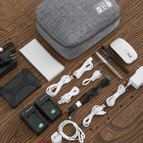 Organizer Case Small Electronic Devices USB Charger Accessories Mouse Phone Cable SD Power Bank Earphone - Image 6