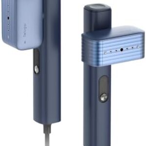 G2 Pro Smart Handheld Steamer for Clothes – Global Voltage Adaptation, Palm-Sized & Lightweight (0.8lb), Dual Steam Modes, Easy Wrinkle Remover, Auto Shut-Off, for Travel & Home (100-240V)