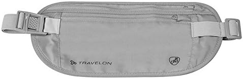 Travelon Rfid Blocking Undergarment Waist Pouch Travel Wallet