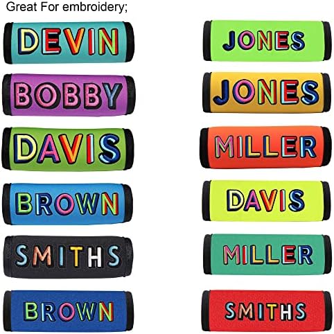 Luggage Identifiers for Suitcases Unique-Luggage Tags 5 Pack Travel Luggage Handle Wrap/Cover Cruise Must Haves Travel Gifts for Travelers/Airplane - Image 6