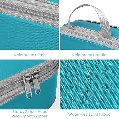 Cambond Mesh Compression Packing Cubes Travel - Space Saving Packing Cubes for Travel Women, Lightweight Compression Cubes for Travel Bags Luggage Packing Organizer for Suitcases - Image 9